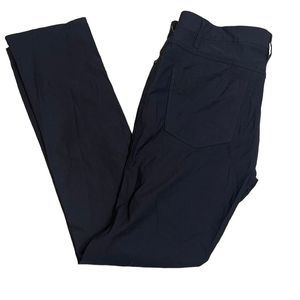 Kenneth Cole Men's Black Chino Pants Size 34x32 Classic Fit Comfort Stretch